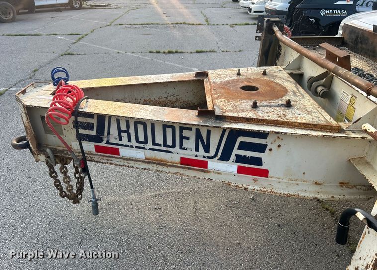 image for item EG0556 2014 Holden 30K equipment trailer