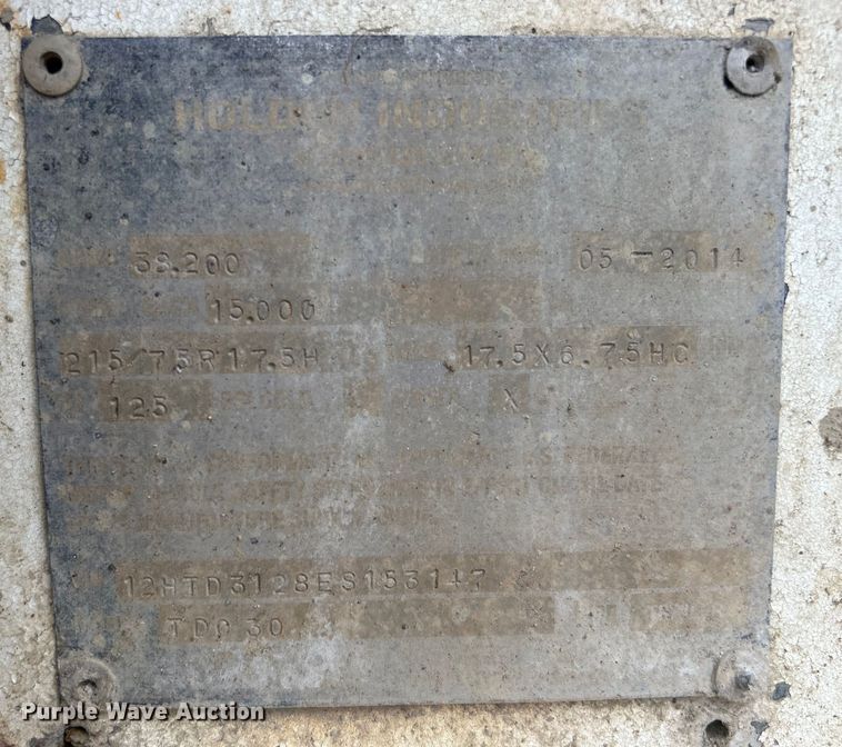 image for item EG0560 2014 Holden 30K equipment trailer