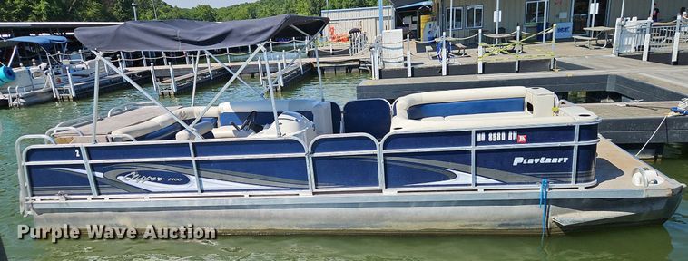 image for item EI3974 2016 Play Craft Clipper 2400 pontoon boat