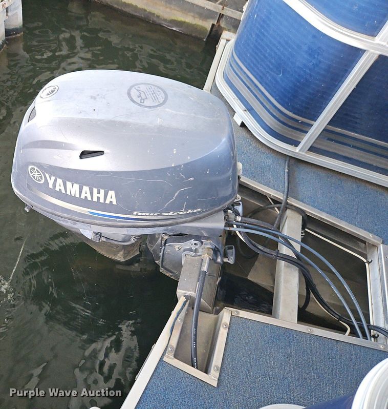 image for item EI3976 2012 Play Craft Clipper 2400 pontoon boat