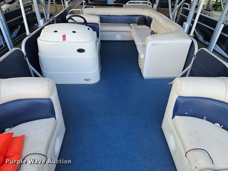 image for item EI3977 2012 Play Craft Clipper 2400 pontoon boat