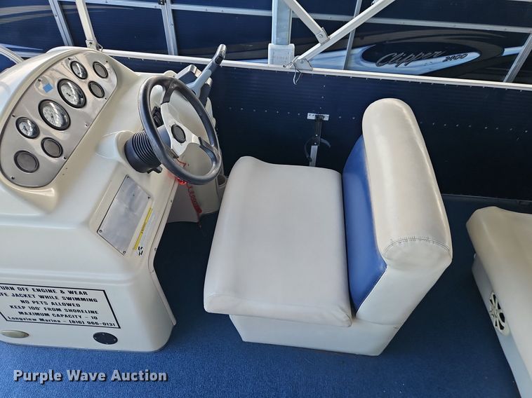 image for item EI3977 2012 Play Craft Clipper 2400 pontoon boat