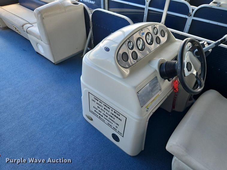 image for item EI3977 2012 Play Craft Clipper 2400 pontoon boat