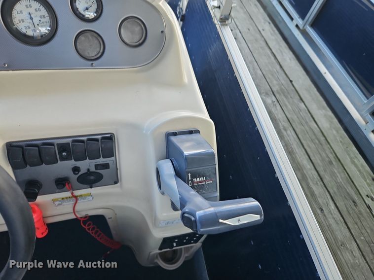 image for item EI3977 2012 Play Craft Clipper 2400 pontoon boat