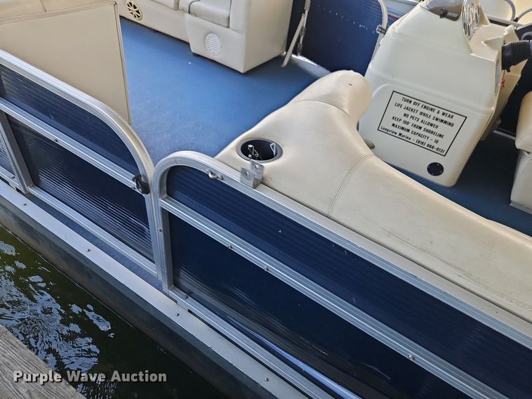 image for item EI3978 2012 Play Craft Clipper 2400 pontoon boat