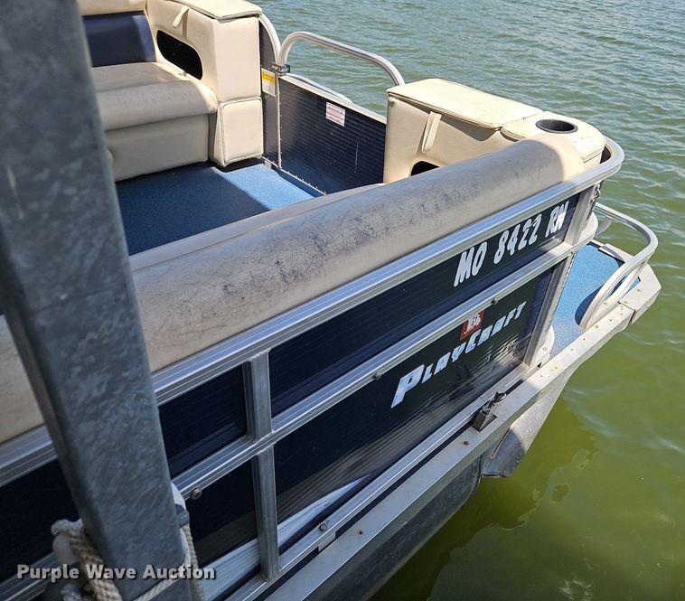 image for item EI3978 2012 Play Craft Clipper 2400 pontoon boat