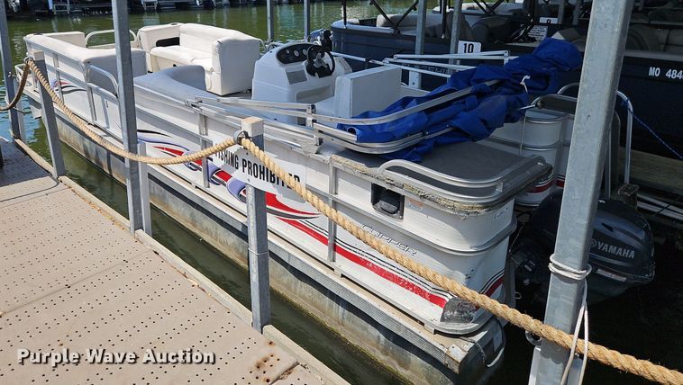 image for item EI3979 2007 Playcraft Clipper 2400 pontoon boat