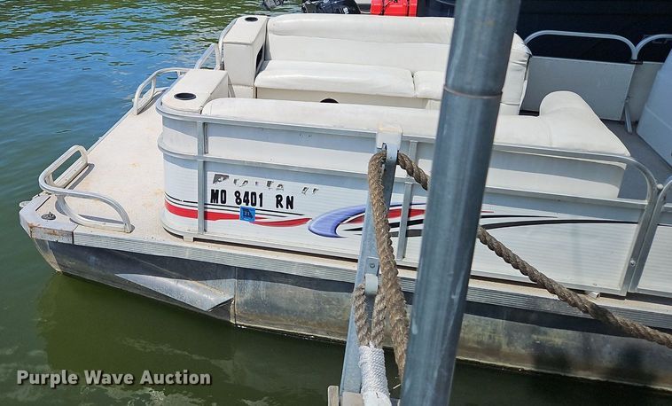 image for item EI3979 2007 Playcraft Clipper 2400 pontoon boat