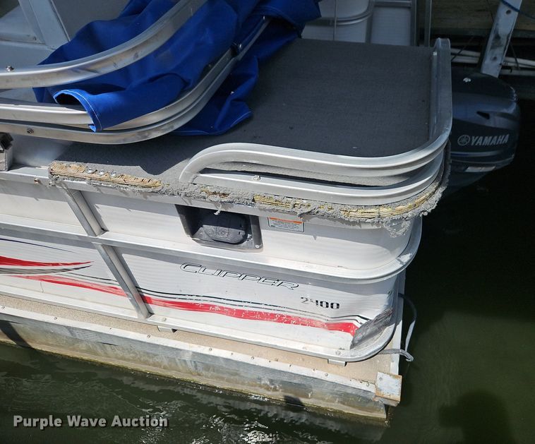 image for item EI3979 2007 Playcraft Clipper 2400 pontoon boat