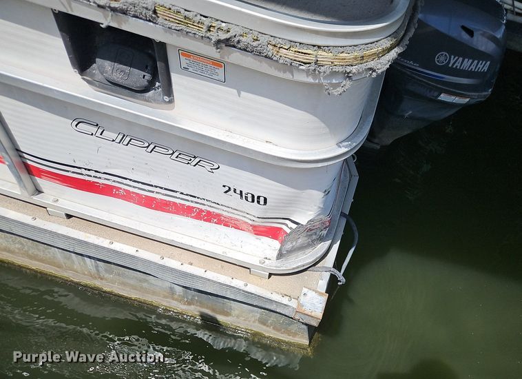image for item EI3979 2007 Playcraft Clipper 2400 pontoon boat