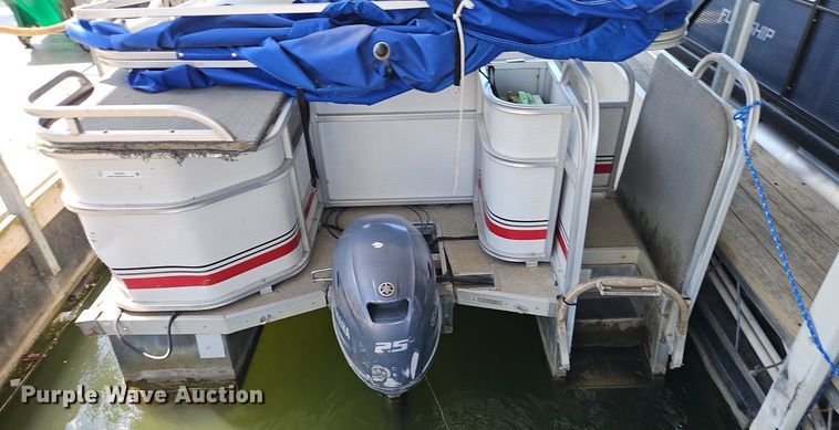 image for item EI3979 2007 Playcraft Clipper 2400 pontoon boat