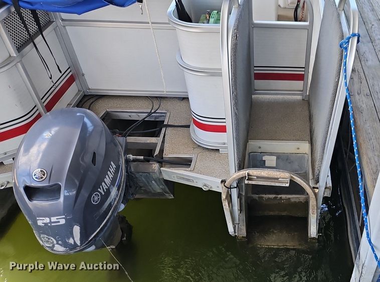 image for item EI3979 2007 Playcraft Clipper 2400 pontoon boat