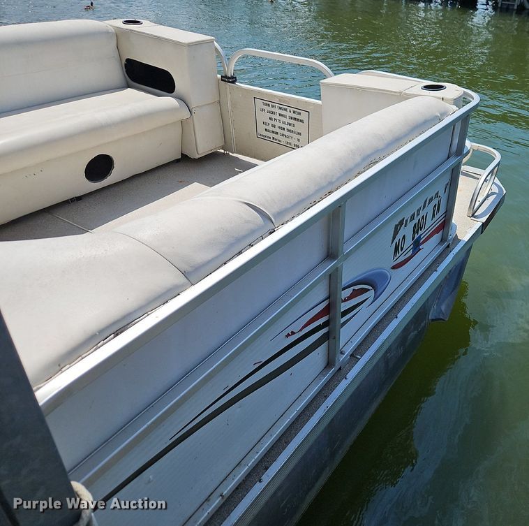 image for item EI3979 2007 Playcraft Clipper 2400 pontoon boat