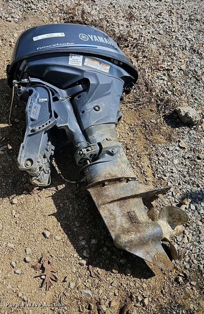 image for item EI3982 2020 Yamaha F25LC outboard motor