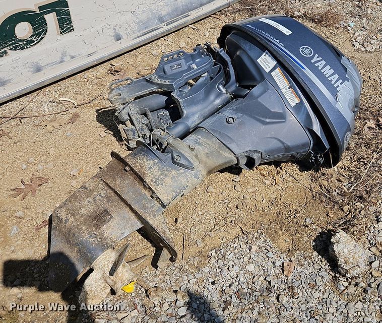 image for item EI3982 2020 Yamaha F25LC outboard motor