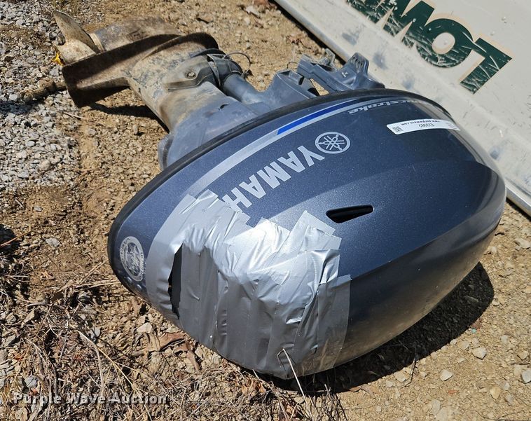 image for item EI3982 2020 Yamaha F25LC outboard motor