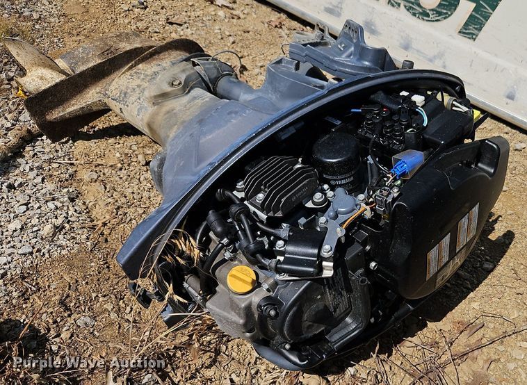 image for item EI3982 2020 Yamaha F25LC outboard motor