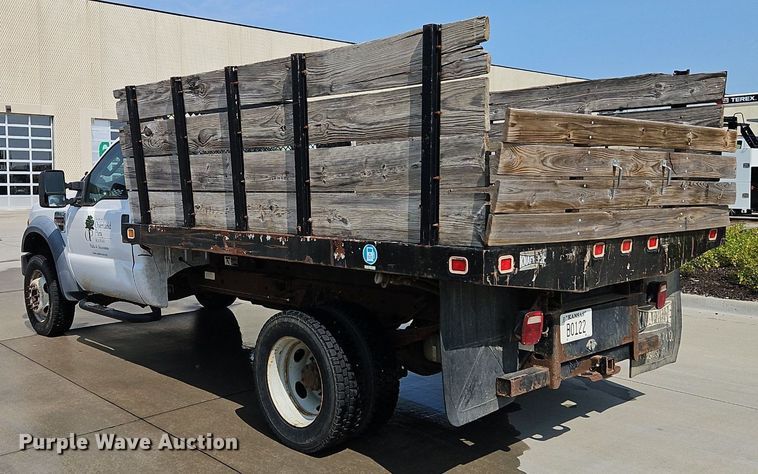 image for item EI8171 2008 Ford F450 Super Duty XL  dump flatbed truck