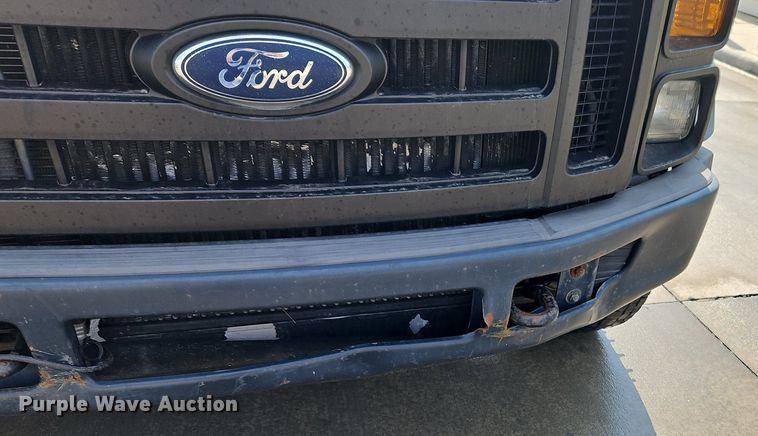 image for item EI8171 2008 Ford F450 Super Duty XL  dump flatbed truck