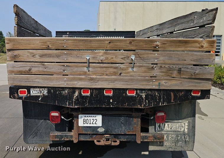 image for item EI8171 2008 Ford F450 Super Duty XL  dump flatbed truck