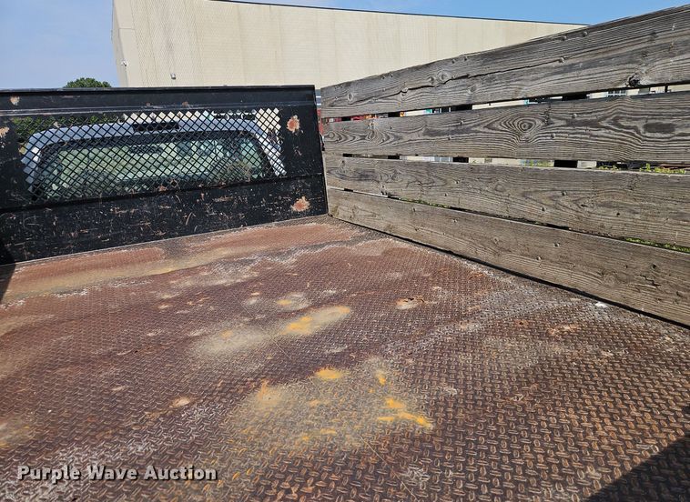 image for item EI8171 2008 Ford F450 Super Duty XL  dump flatbed truck