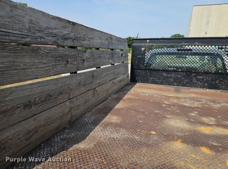 image for item EI8171 2008 Ford F450 Super Duty XL  dump flatbed truck