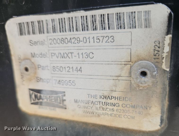 image for item EI8171 2008 Ford F450 Super Duty XL  dump flatbed truck