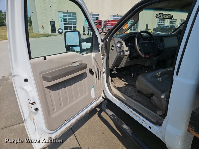 image for item EI8171 2008 Ford F450 Super Duty XL  dump flatbed truck