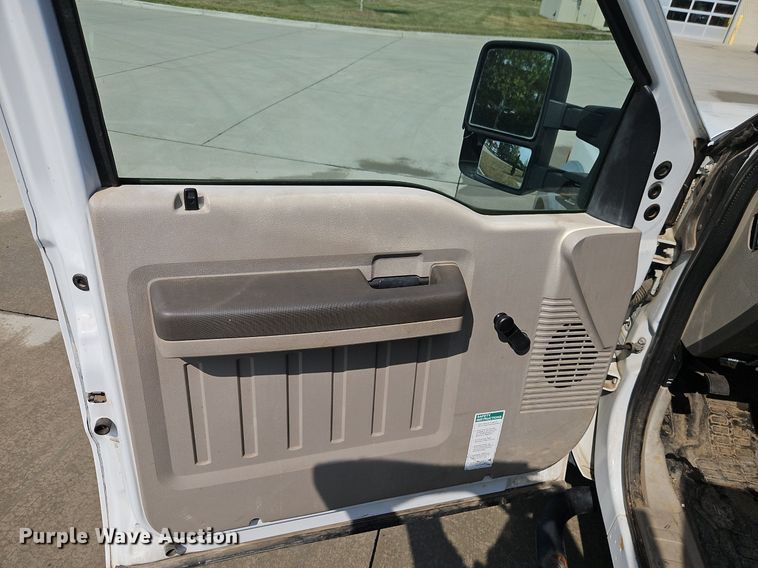 image for item EI8171 2008 Ford F450 Super Duty XL  dump flatbed truck