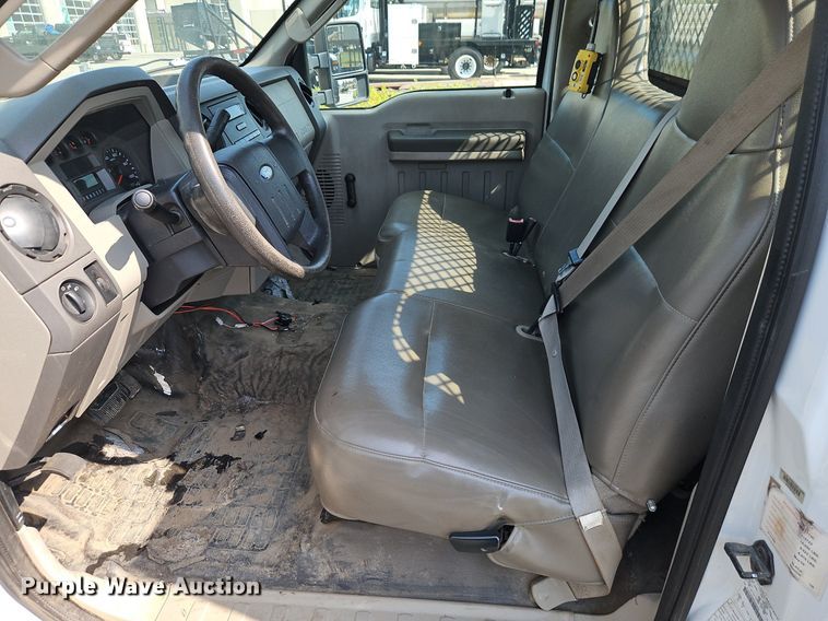 image for item EI8171 2008 Ford F450 Super Duty XL  dump flatbed truck