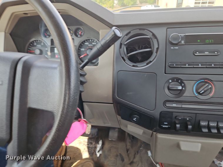 image for item EI8171 2008 Ford F450 Super Duty XL  dump flatbed truck