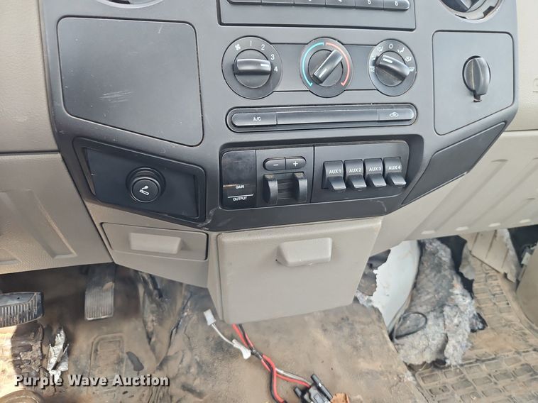 image for item EI8171 2008 Ford F450 Super Duty XL  dump flatbed truck