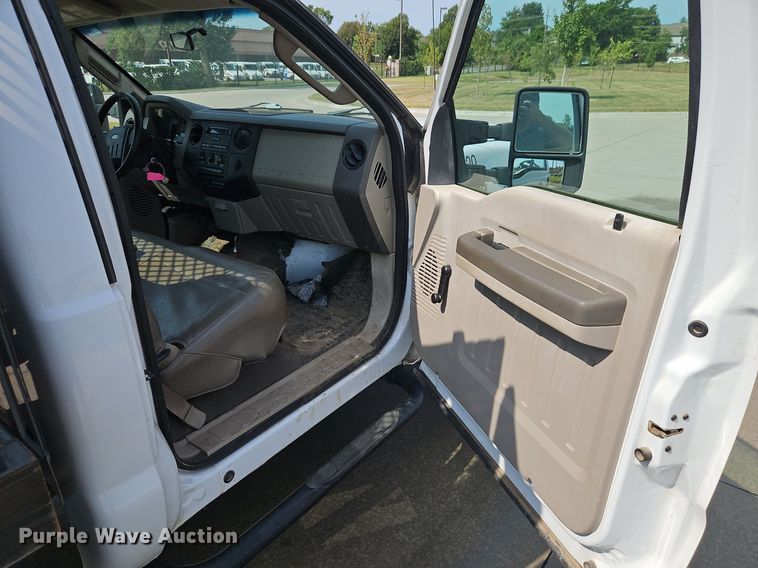 image for item EI8171 2008 Ford F450 Super Duty XL  dump flatbed truck