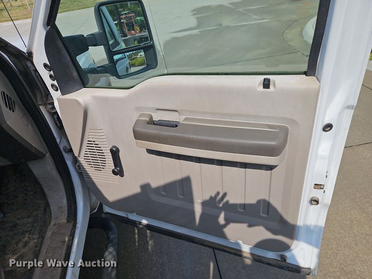 image for item EI8171 2008 Ford F450 Super Duty XL  dump flatbed truck