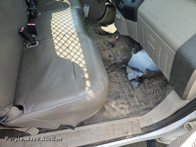 image for item EI8171 2008 Ford F450 Super Duty XL  dump flatbed truck