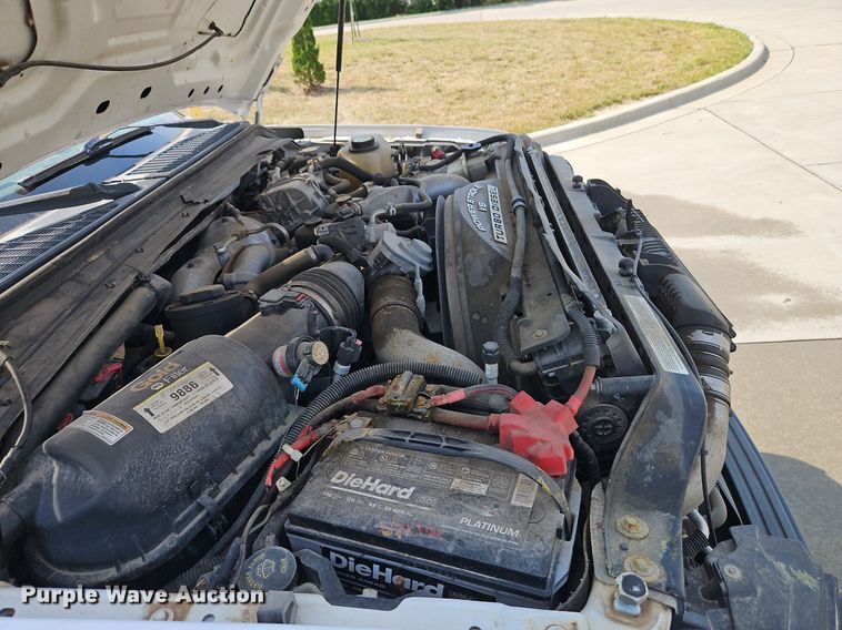 image for item EI8171 2008 Ford F450 Super Duty XL  dump flatbed truck