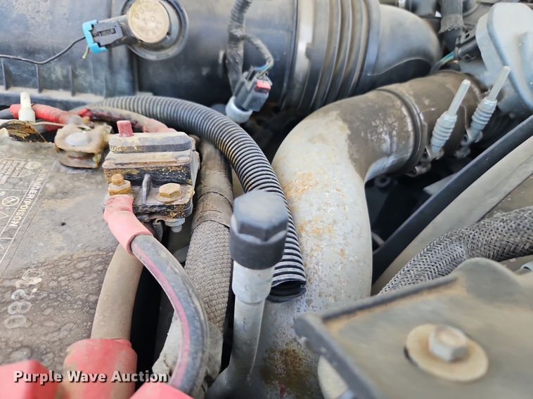 image for item EI8171 2008 Ford F450 Super Duty XL  dump flatbed truck