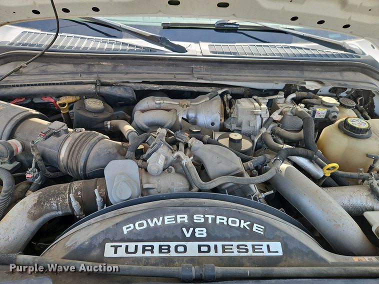 image for item EI8171 2008 Ford F450 Super Duty XL  dump flatbed truck