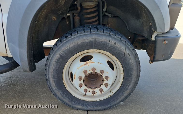 image for item EI8171 2008 Ford F450 Super Duty XL  dump flatbed truck