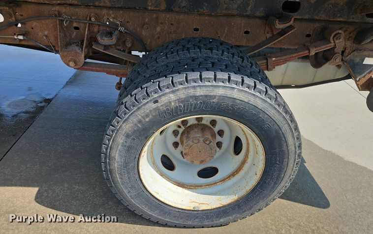 image for item EI8171 2008 Ford F450 Super Duty XL  dump flatbed truck