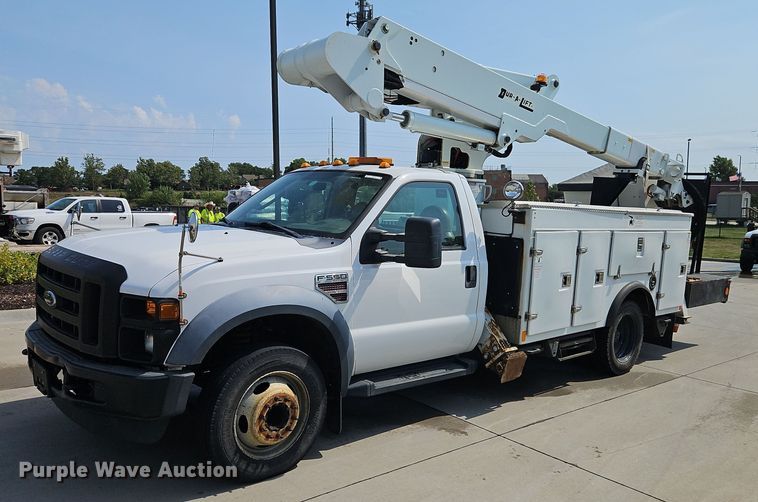 image for item EI8173 2008 Ford  F550 Super Duty XL bucket truck