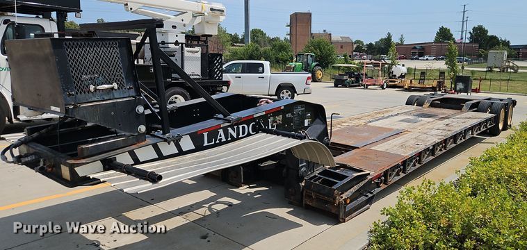 image for item EI8176 1991 Landoll lowboy equipment trailer