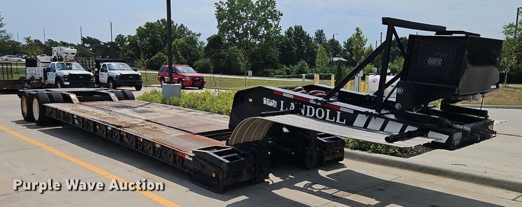 image for item EI8176 1991 Landoll lowboy equipment trailer