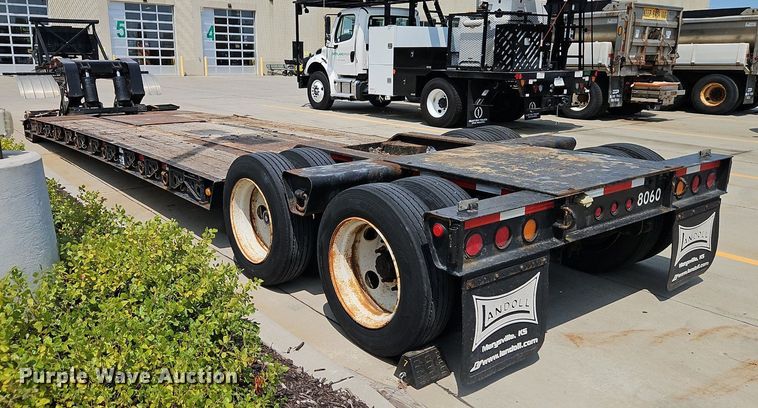 image for item EI8176 1991 Landoll lowboy equipment trailer