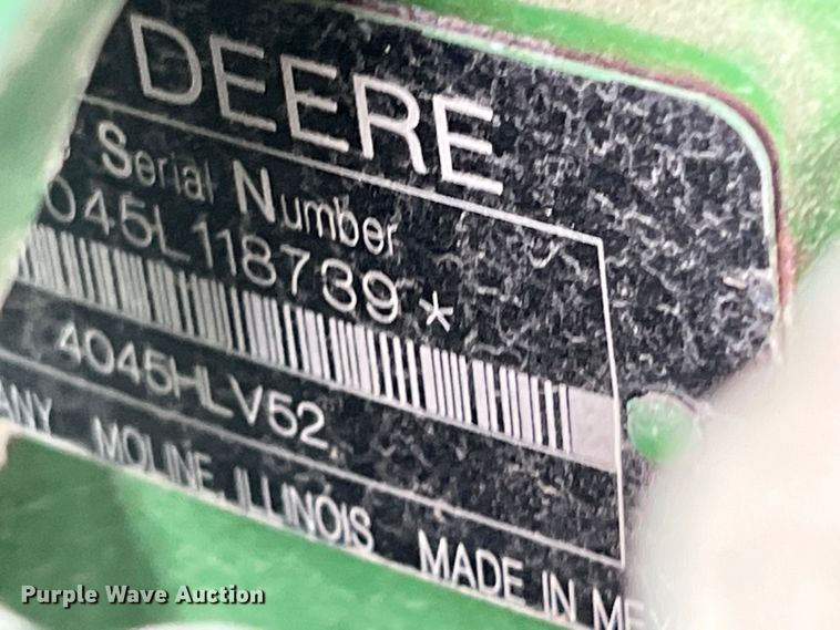 image for item EJ2842 2010 John Deere  5095M tractor