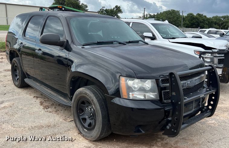 image for item EJ2844 2012 Chevrolet  Tahoe Police SUV