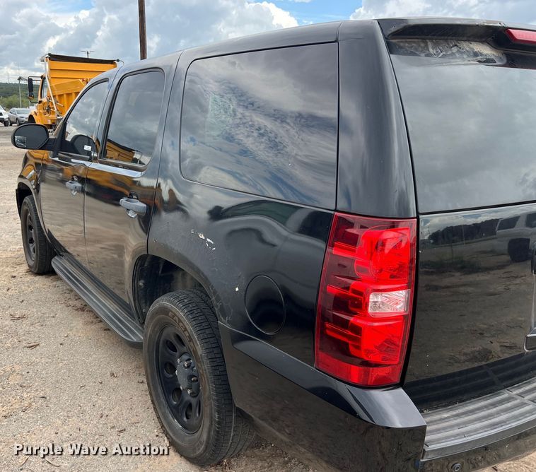 image for item EJ2844 2012 Chevrolet  Tahoe Police SUV