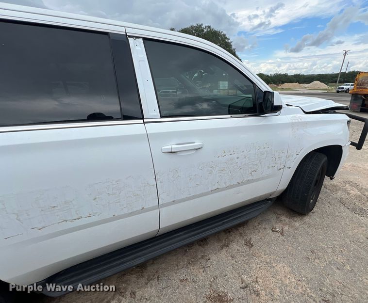 image for item EJ2845 2017 Chevrolet  Tahoe Police SUV