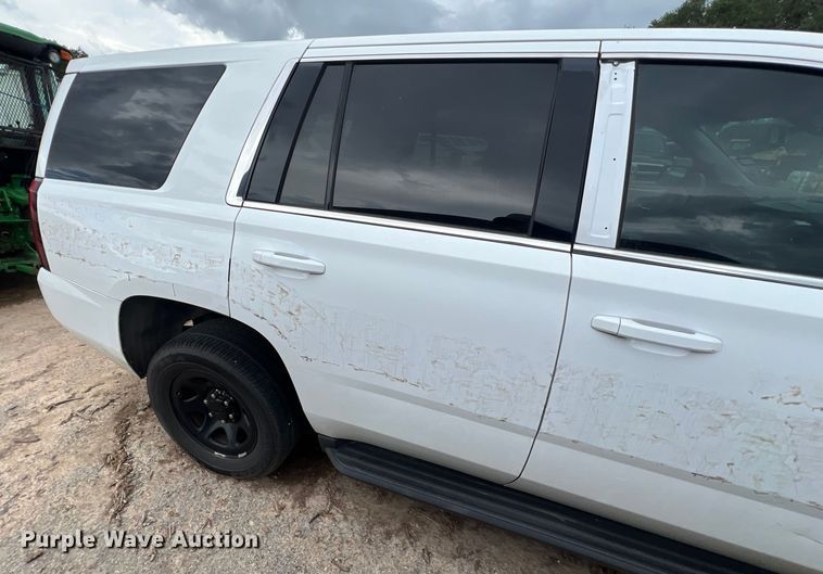 image for item EJ2845 2017 Chevrolet  Tahoe Police SUV