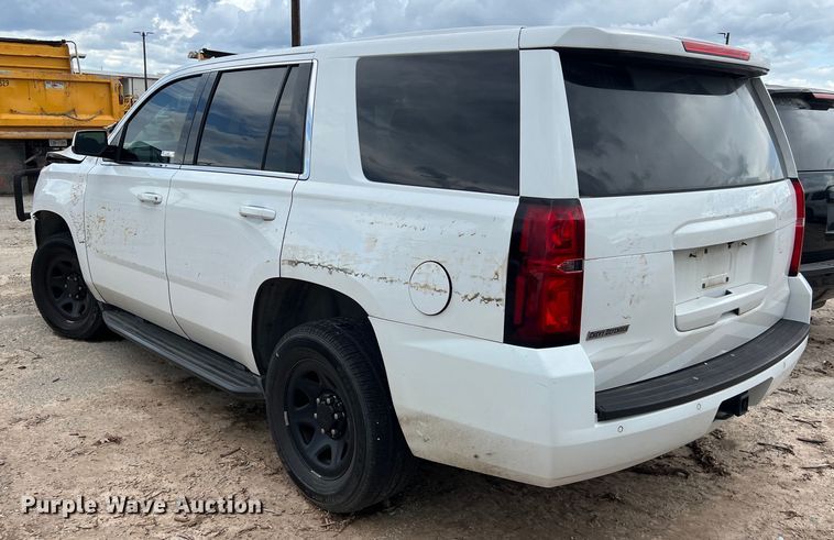 image for item EJ2845 2017 Chevrolet  Tahoe Police SUV